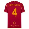 Officiële Voetbalshirt AS Roma Cristante 4 Thuis 2023-24 - Heren